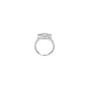 ANILLO TRÉBOL SILVER