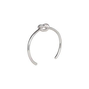 PULSERA C KNOT SILVER