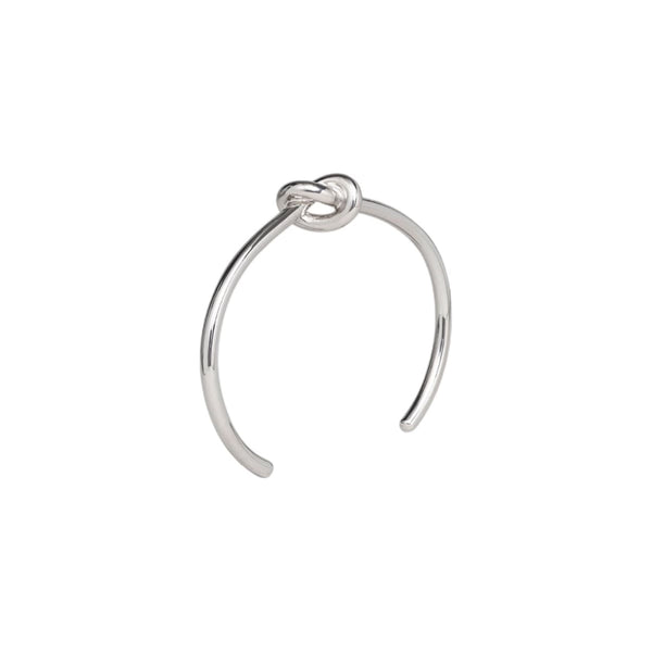 PULSERA C KNOT SILVER