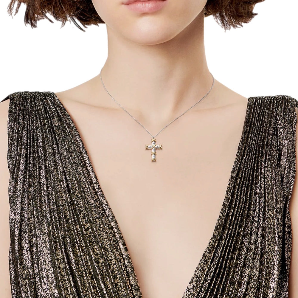 COLLAR CRUZ T GOLD