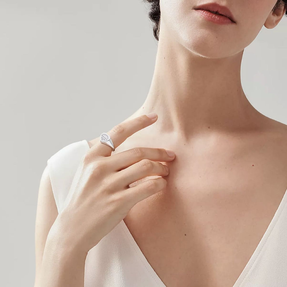 ANILLO CORAZÓN GRABADO