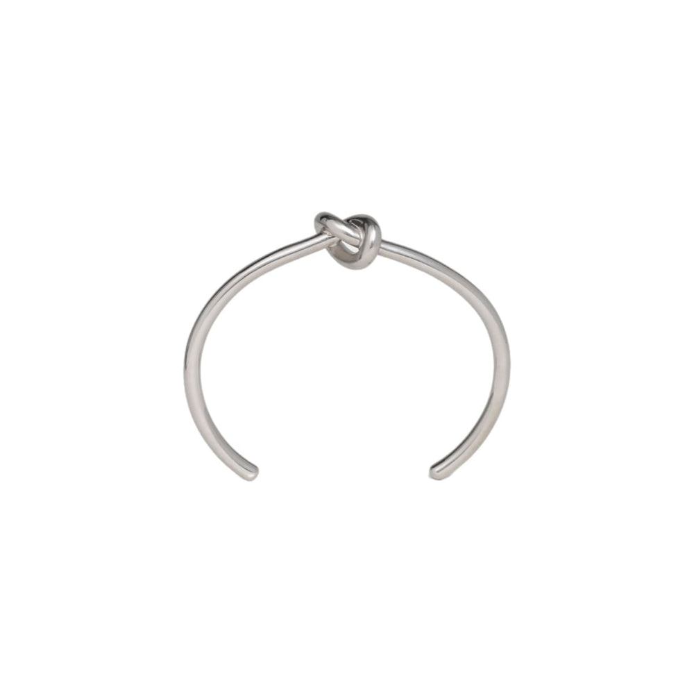 PULSERA C KNOT SILVER