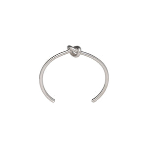 PULSERA C KNOT SILVER