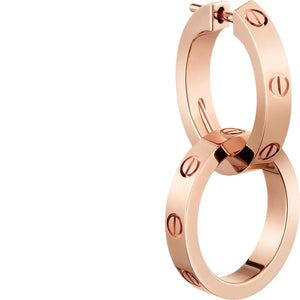 ARRACADAS LOVELOVE ROSEGOLD