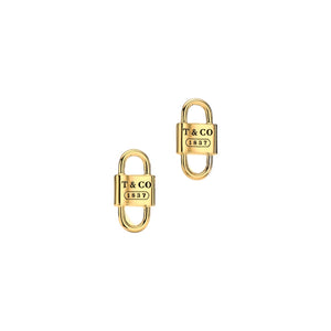 ARETES CON DOBLE CIERRE T GOLD