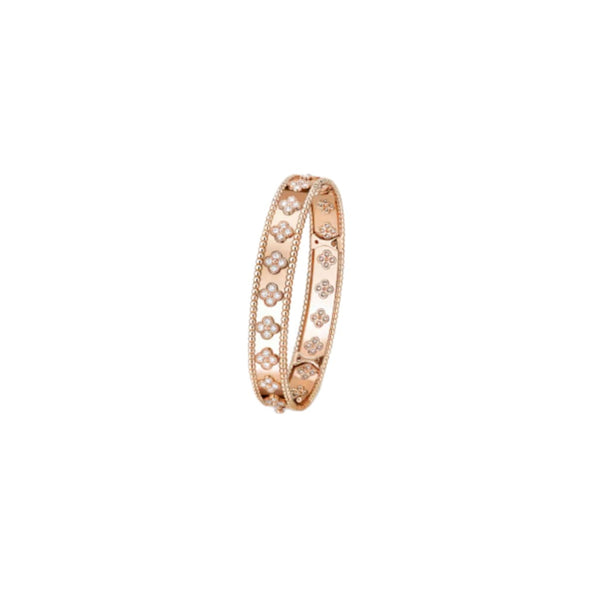 PULSERA PERLEÉ ROSEGOLD ANCHA