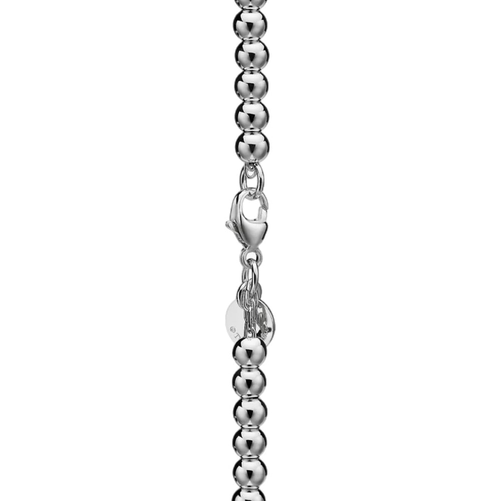 PULSERA DE CUENTAS CON INSIGNIA DE CORAZÓN PINK
