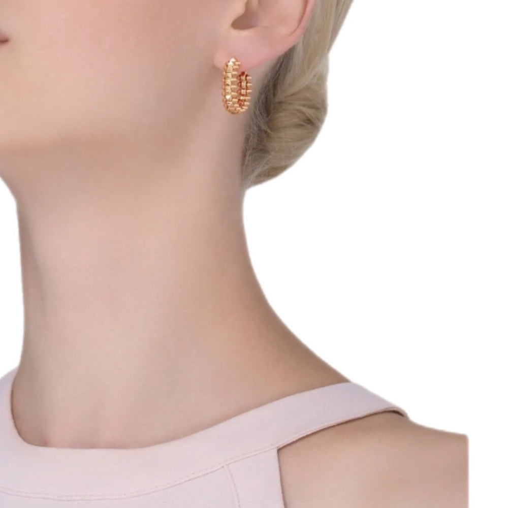 ARETES CLASH ROSE GOLD C