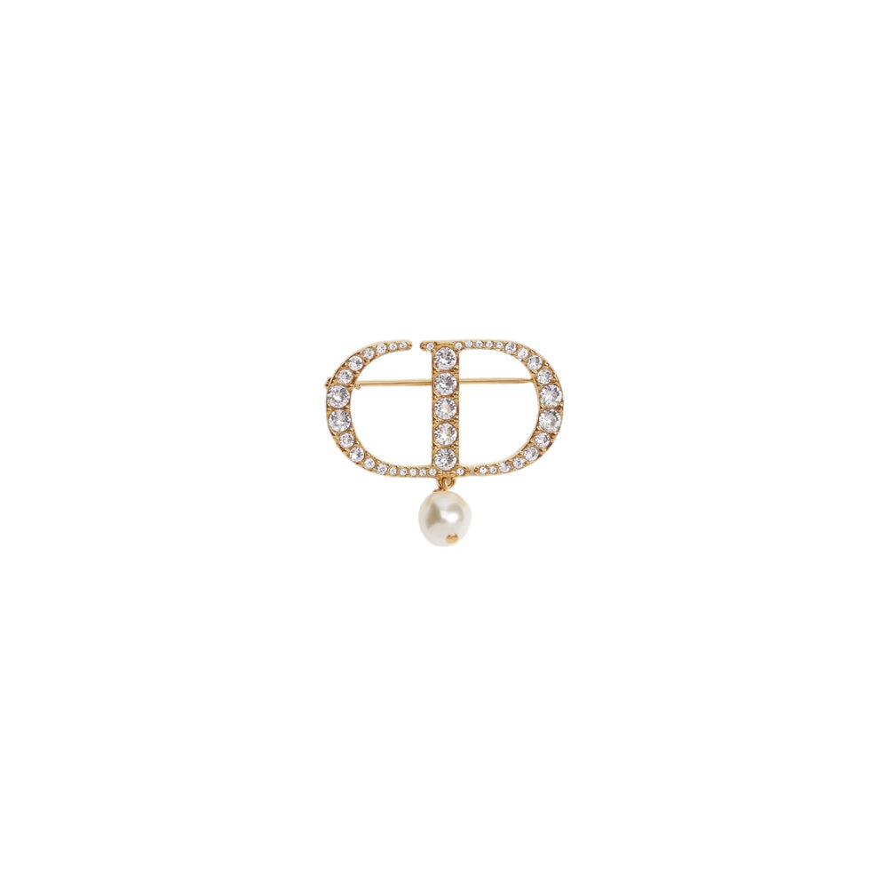 BROCHE CD PETIT PEARL GOLD