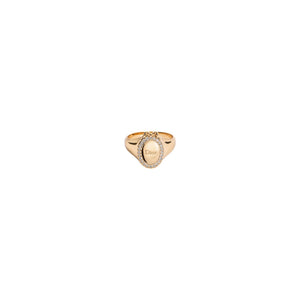 ANILLO CD MEDALLON