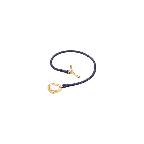 PULSERA DE TELA BLUE ELSA PERETTI