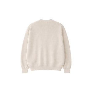 SUETER ZIPPER WHITE JW