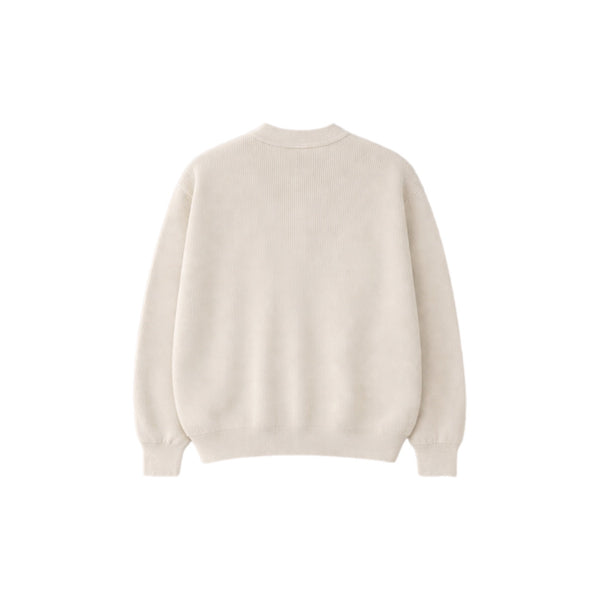 SUETER ZIPPER WHITE JW