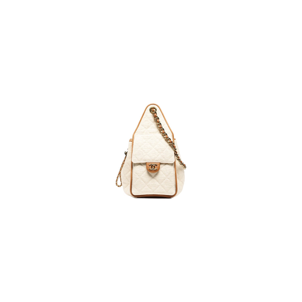 BOLSO CC N°25 WHITE BROWN