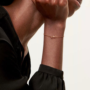 PULSERA KNOT CADENA ROSE GOLD