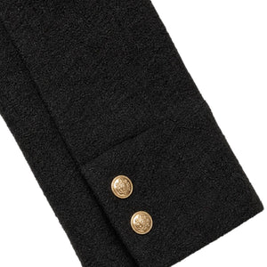 ABRIGO BOTONES BLACK JW