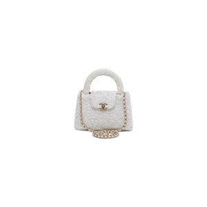 BOLSO CC SEQUINS WHITE
