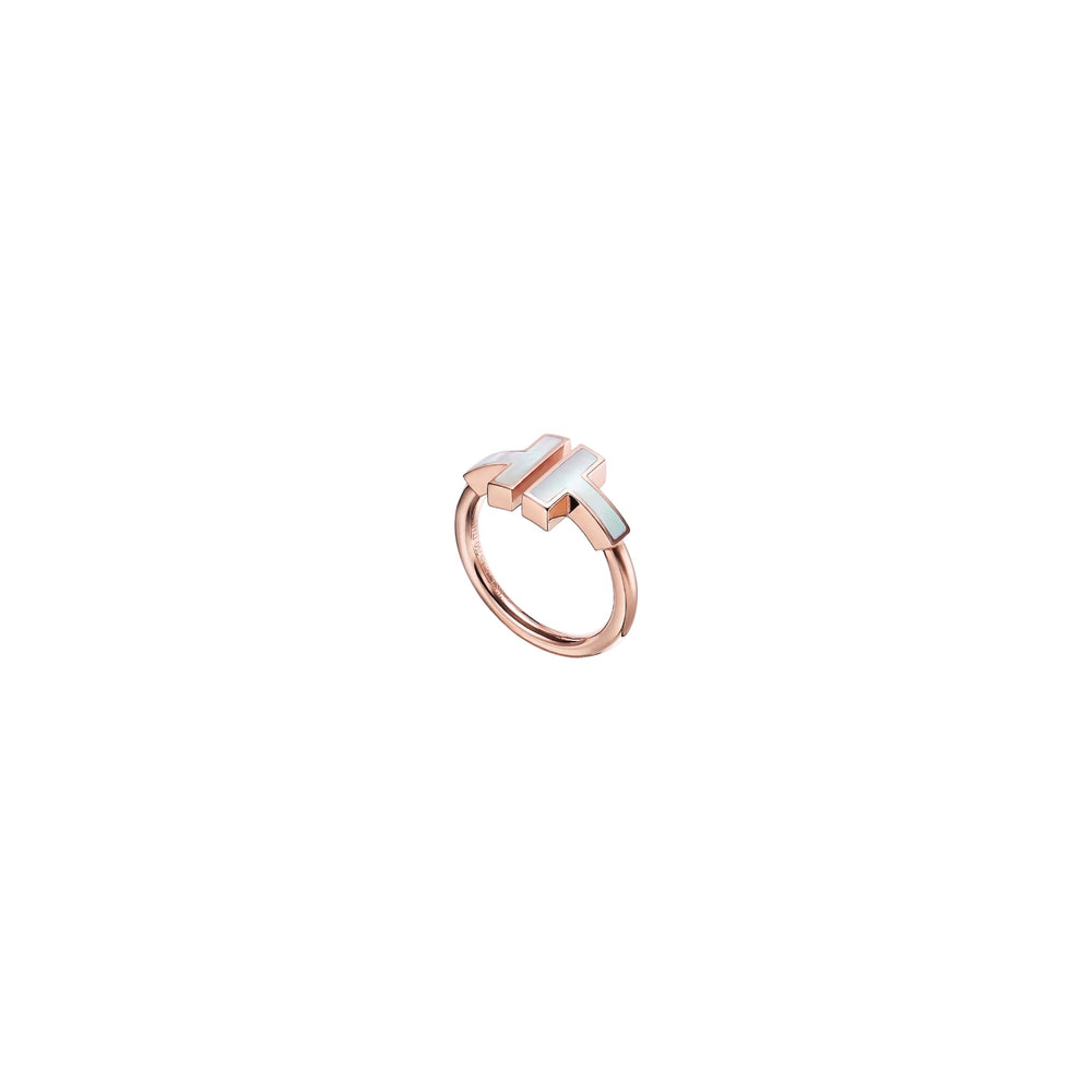 ANILLO T PEARL ROSE GOLD
