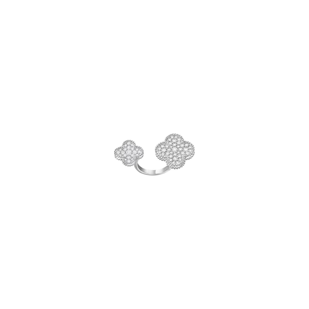 ANILLO VF TWIN ALHAMBRA SILVER