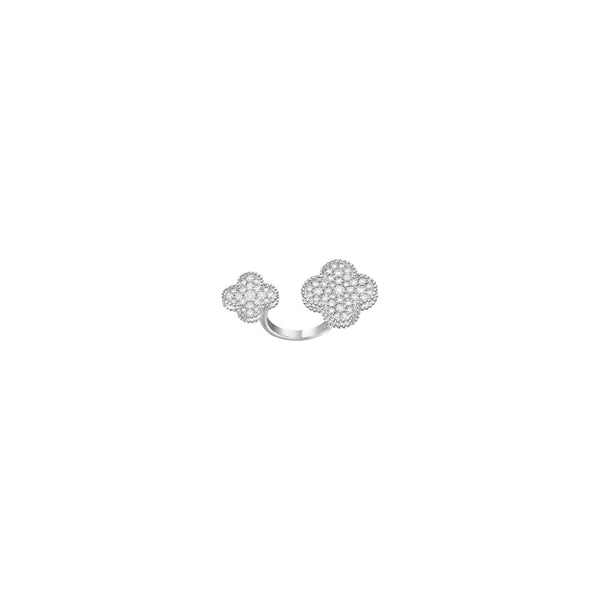 ANILLO VF TWIN ALHAMBRA SILVER