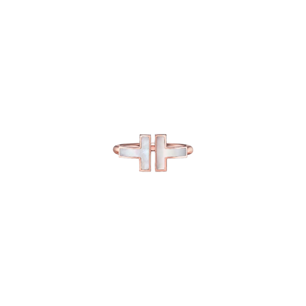 ANILLO T PEARL ROSE GOLD