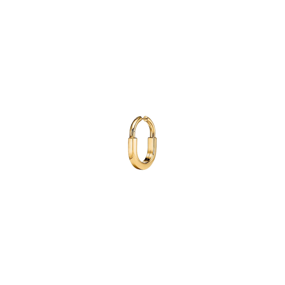 ARETES T LOCK GOLD HALF ZIRCONIAS