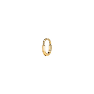 ARETES T LOCK GOLD HALF ZIRCONIAS
