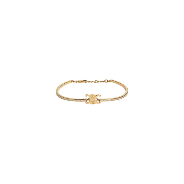 PULSERA C GOLD ZIRCONIAS