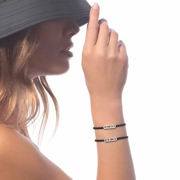 PULSERA MOVE CORDON PAVÉ