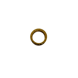 ANILLO BV BUMPS GOLD-BLACK
