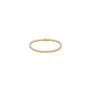 PULSERA DE TENNIS ESSENTIAL GOLD