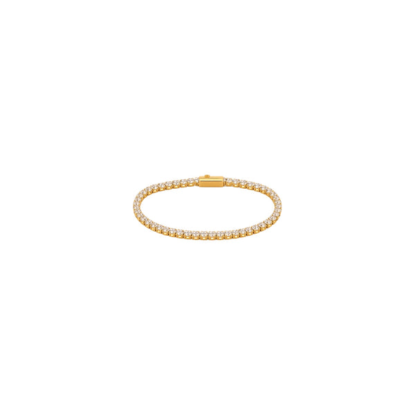 PULSERA DE TENNIS ESSENTIAL GOLD