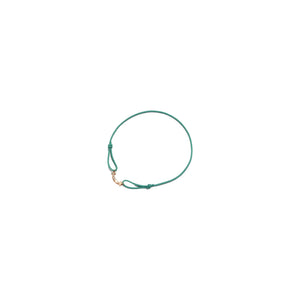 PULSERA SMILE DE TELA BABY BLUE