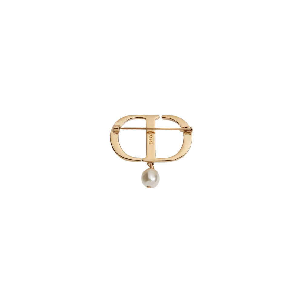BROCHE CD PETIT PEARL GOLD