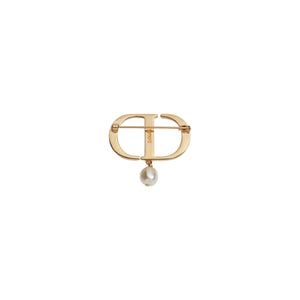 BROCHE CD PETIT PEARL GOLD