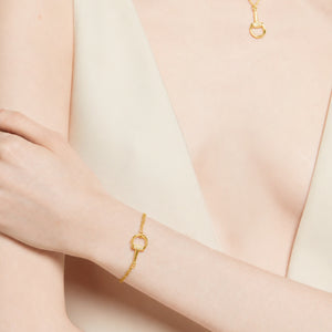 BRAZALETE GG HORSEBIT GOLD