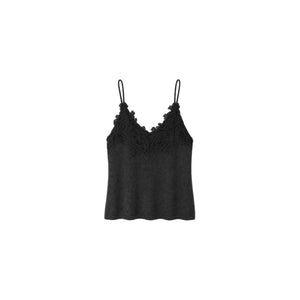 BLUSA ENCAJE CASHMERE BLACK JW
