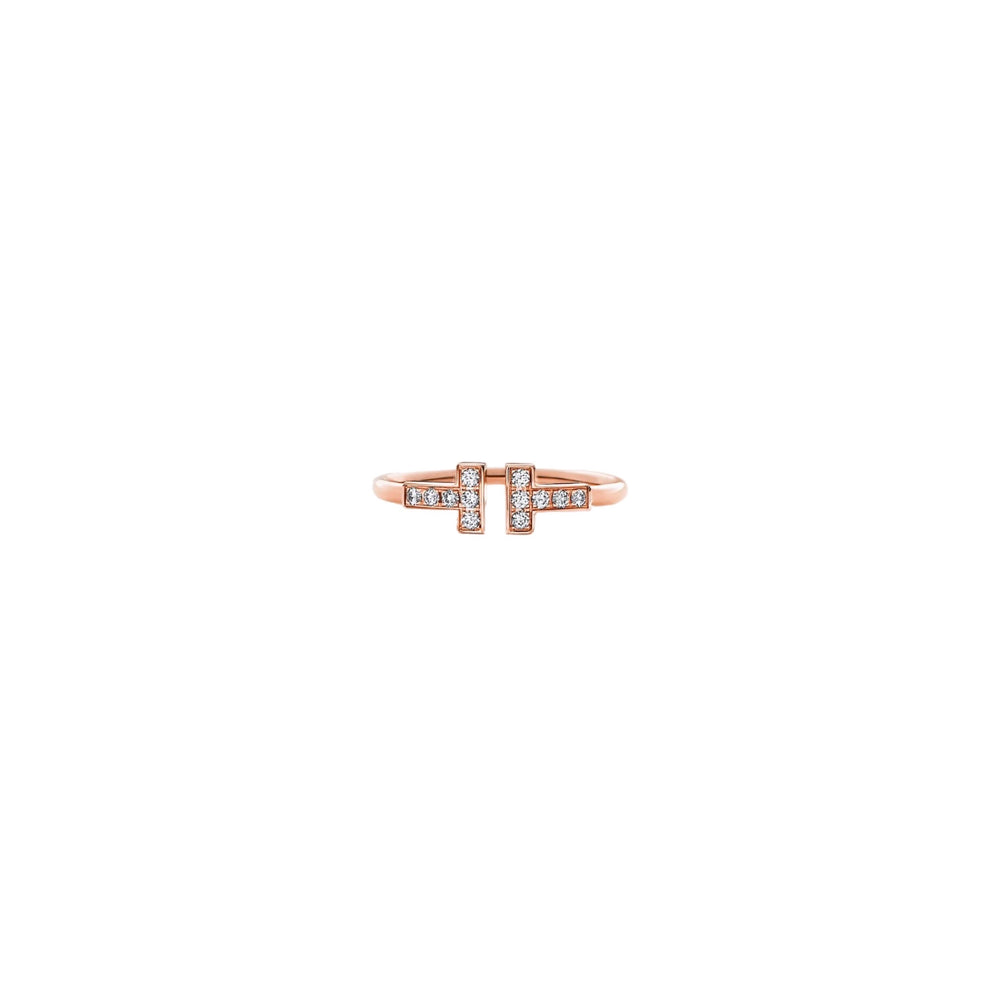 ANILLO T ZIRCONIAS ROSE GOLD