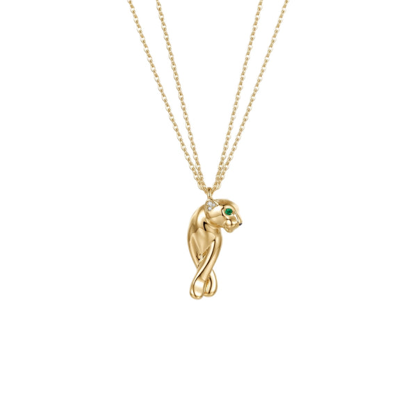 COLLAR PANTHERE LISO GOLD
