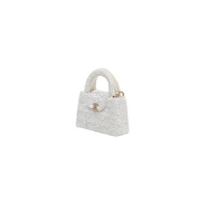 BOLSO CC SEQUINS WHITE
