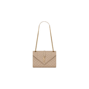 BOLSO YSL CON CADENA NUDE