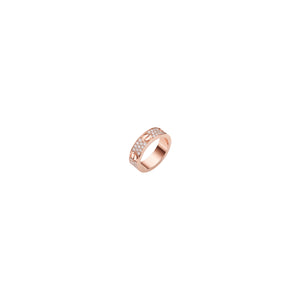 ANILLO LOVE ROSE GOLD CON MICROZIRCONIAS