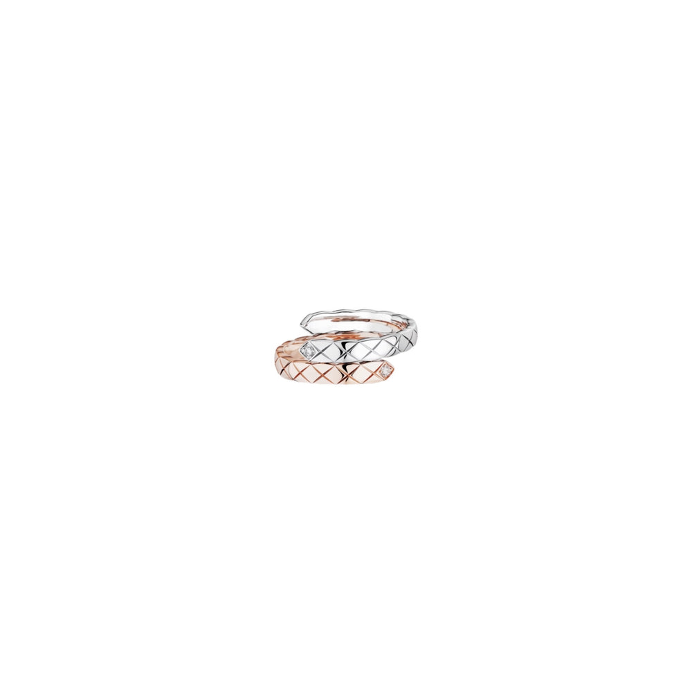 ANILLO CC COCO CRUSH ROSE GOLD-SILVER