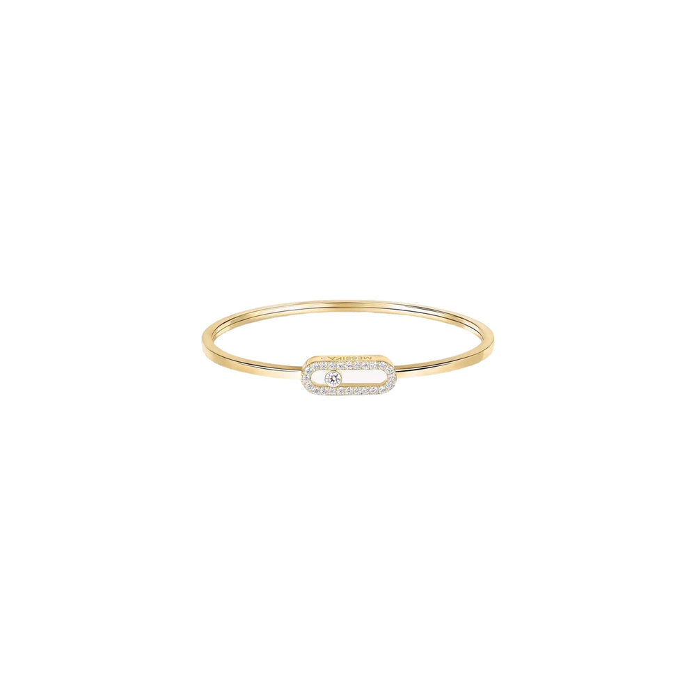 BRAZALETE MOVE UNO GOLD ZIRCONIAS
