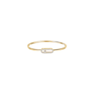 BRAZALETE MOVE UNO GOLD ZIRCONIAS