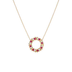 COLLAR T CIRCULAR T1 GOLD-RED