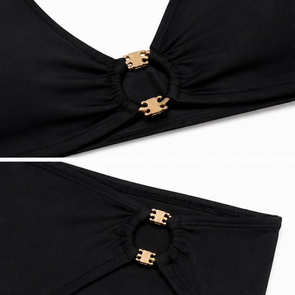 TRAJE DE BAÑO C TRIOMPHE ALL BLACK