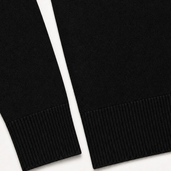 SUETER MEN HALF CASHMERE BLACK
