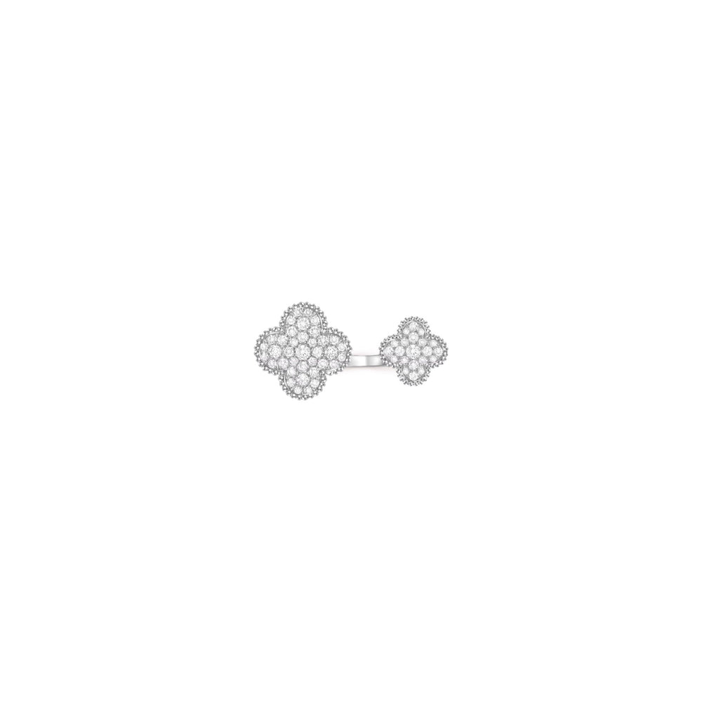 ANILLO VF TWIN ALHAMBRA SILVER