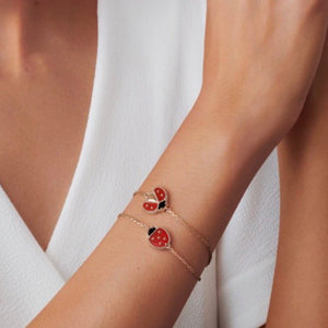 PULSERA VF LUCKY SPRING SINGLE ROSE GOLD